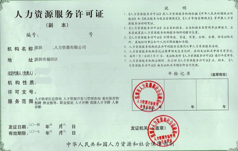 深圳人力資源服務登記備案辦理全攻略 流程詳解與材料清單